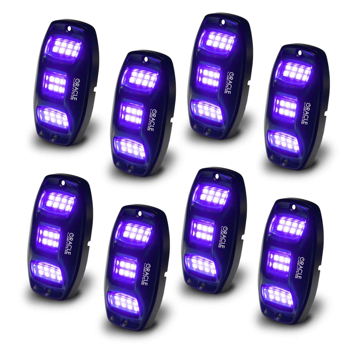 ORACLE Lighting ColorSHIFT RGB+W Underbody Wheel Well Rock Light Kit (8 PCS) by Oracle Lighting