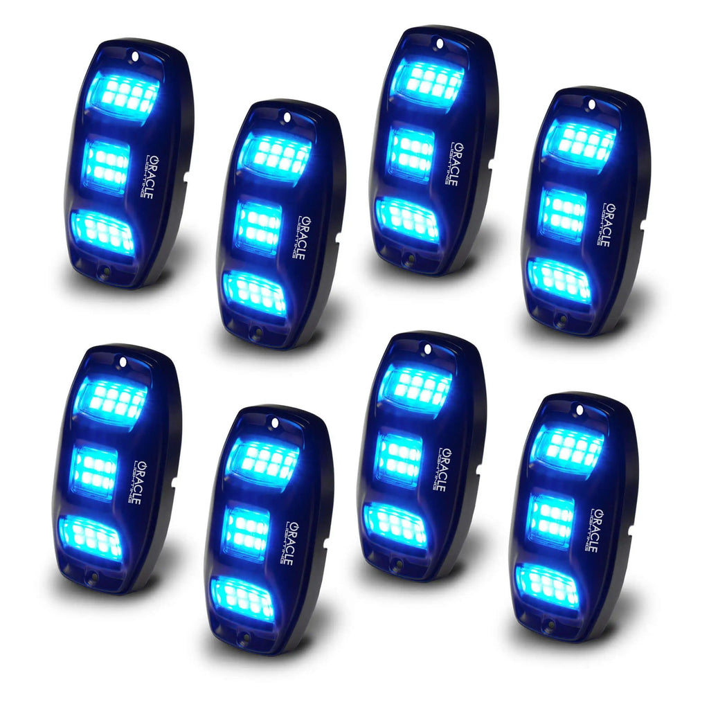 ORACLE Lighting ColorSHIFT RGB+W Underbody Wheel Well Rock Light Kit (8 PCS) by Oracle Lighting