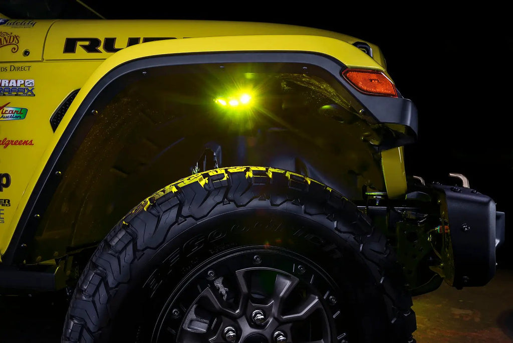 ORACLE Lighting ColorSHIFT RGB+W Underbody Wheel Well Rock Light Kit (4 PCS) by Oracle Lighting