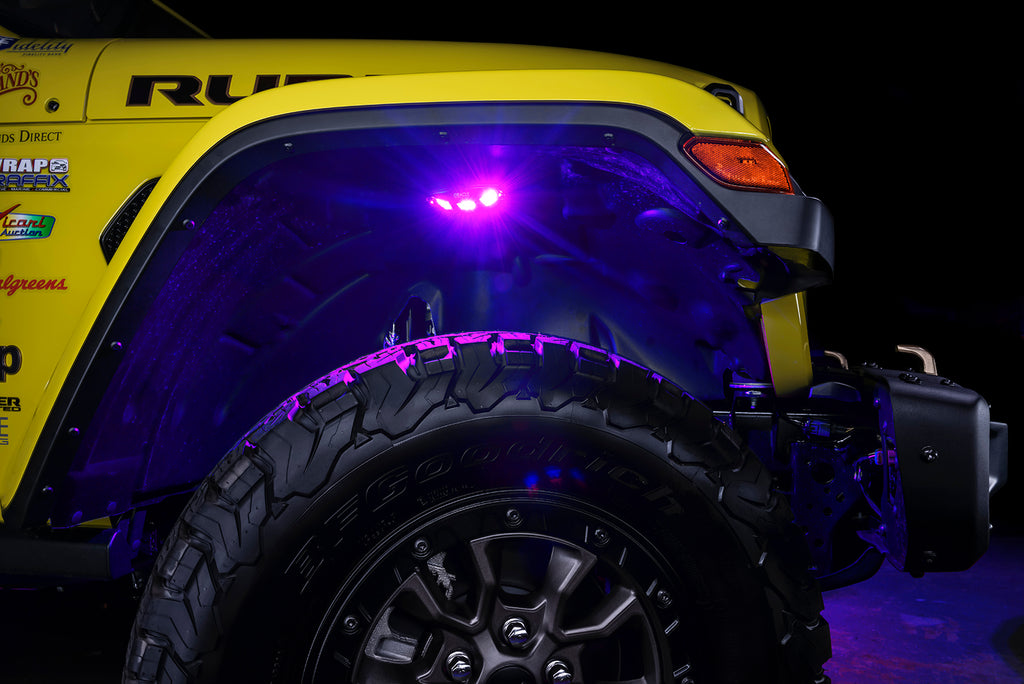 ORACLE Lighting ColorSHIFT RGB+W Underbody Wheel Well Rock Light Kit (4 PCS) by Oracle Lighting
