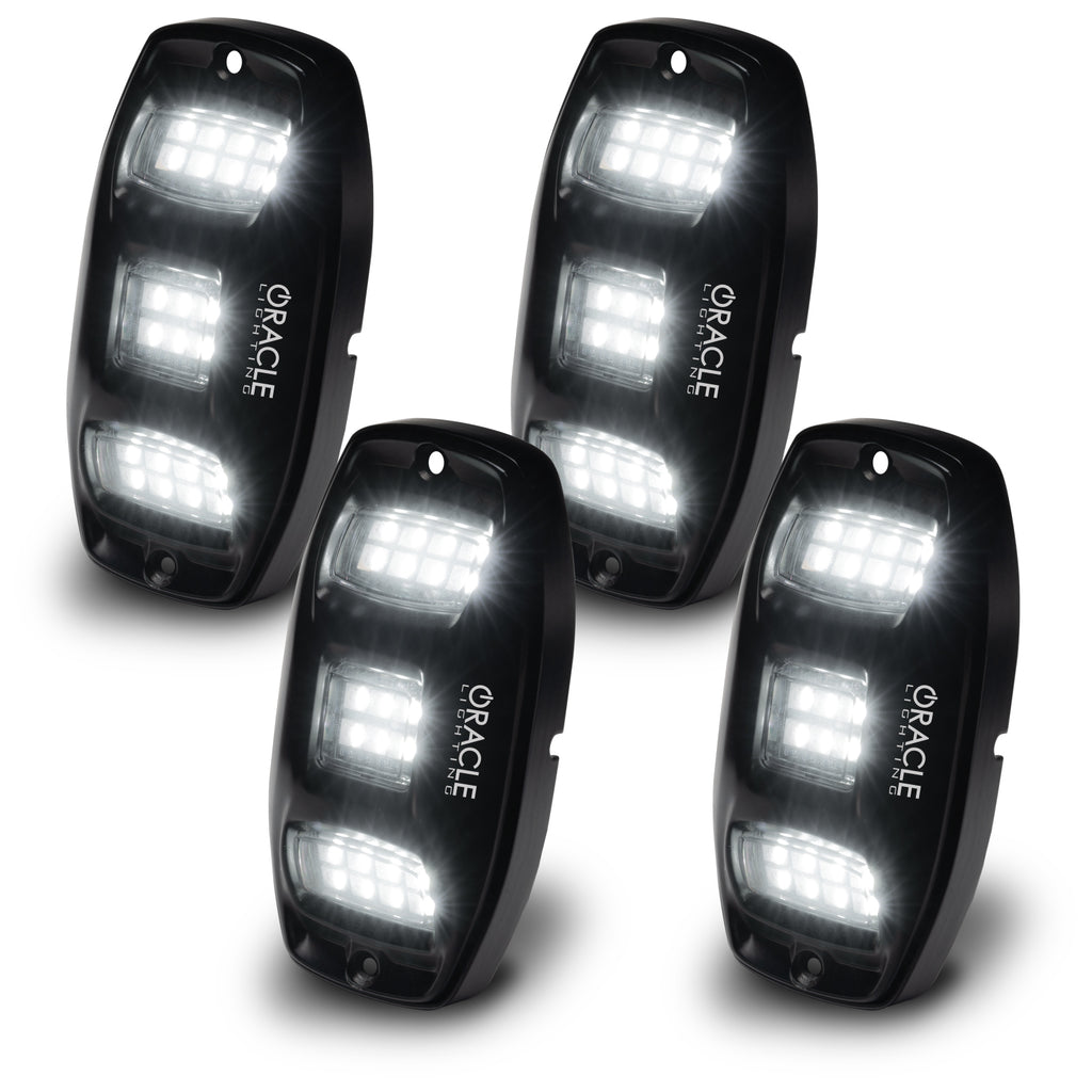 ORACLE Lighting ColorSHIFT RGB+W Underbody Wheel Well Rock Light Kit (4 PCS) by Oracle Lighting