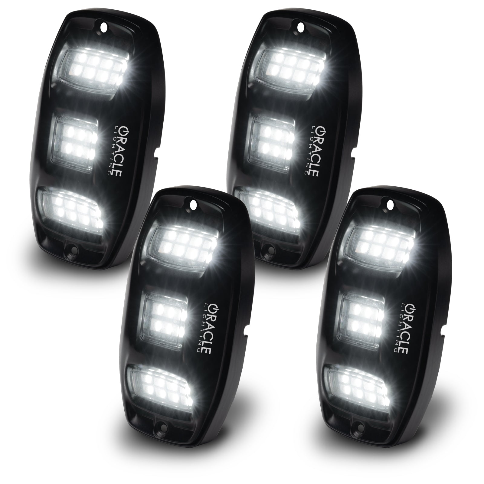 ORACLE Lighting ColorSHIFT RGB+W Underbody Wheel Well Rock Light Kit (4 PCS) by Oracle Lighting