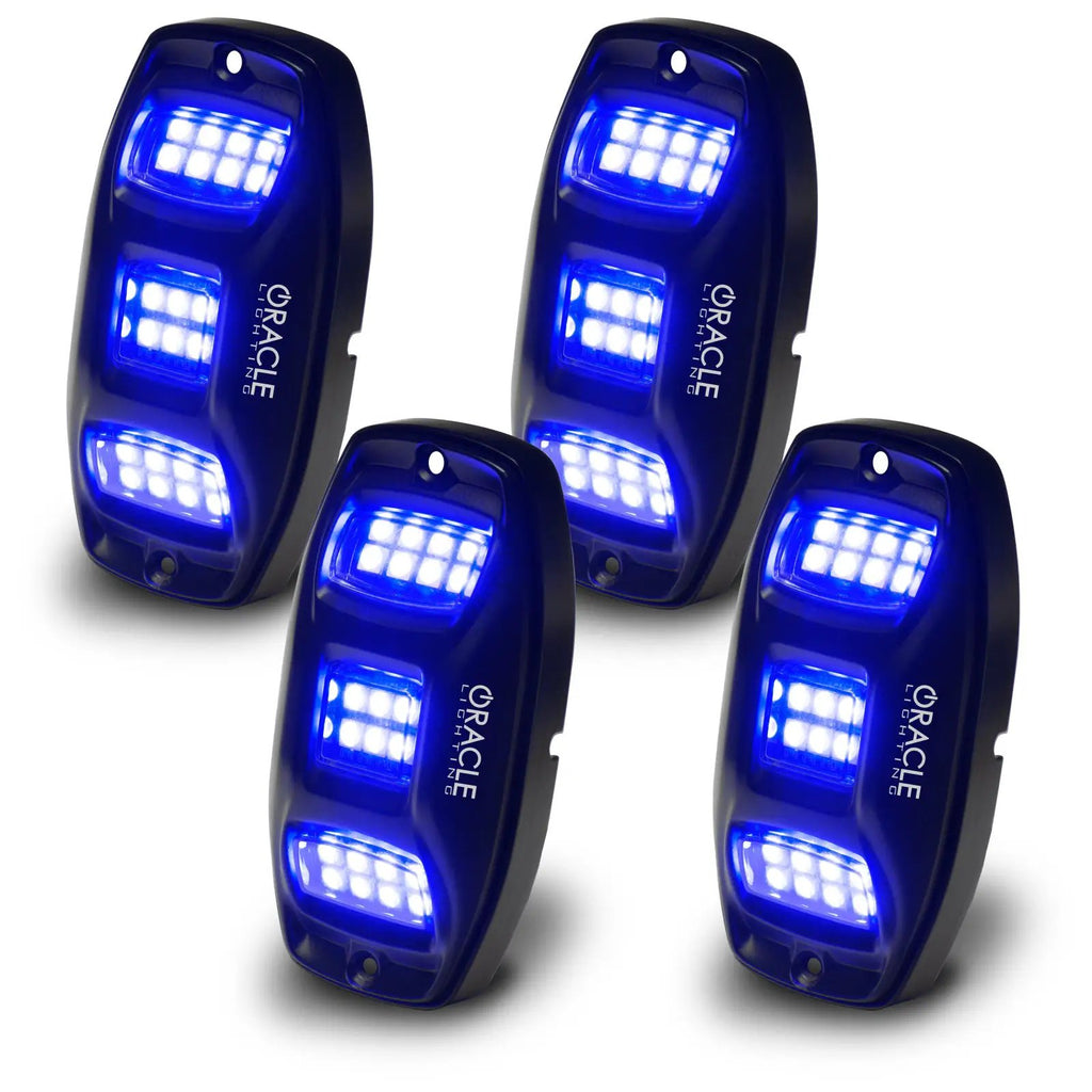 ORACLE Lighting ColorSHIFT RGB+W Underbody Wheel Well Rock Light Kit (4 PCS) by Oracle Lighting