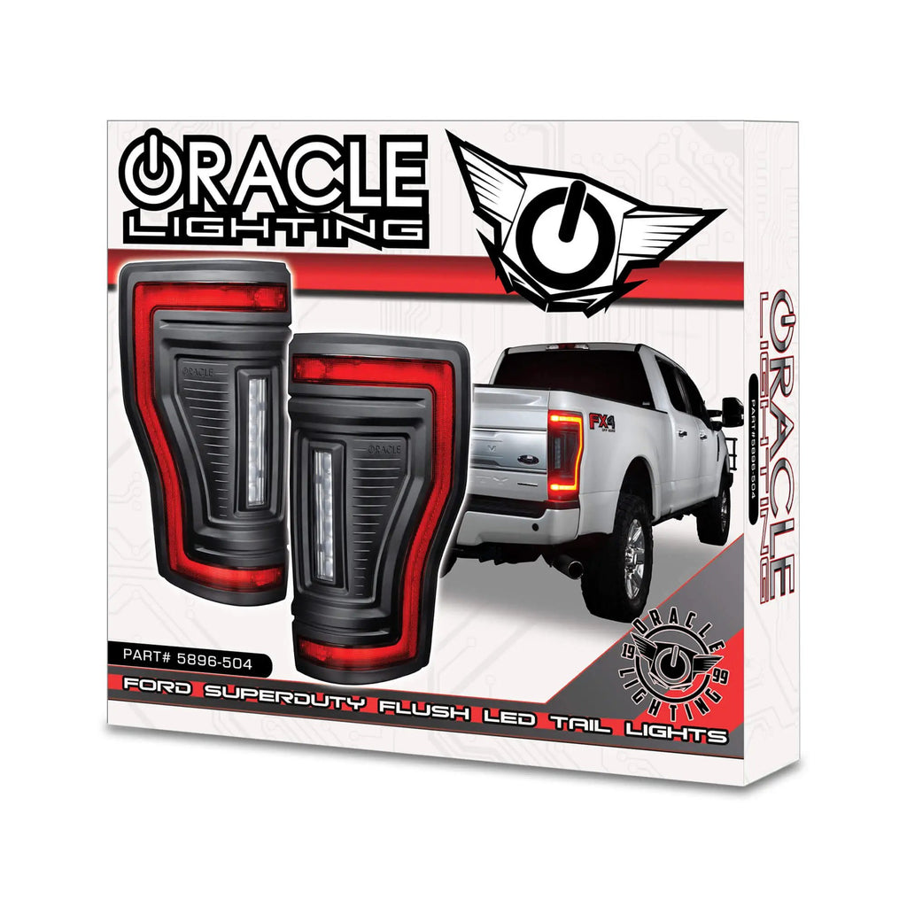 Flush Mount LED Tail Lights for 2017-2022 Ford F-250/350 Superduty by Oracle Lighting
