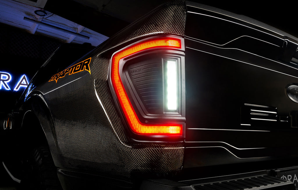 ORACLE Lighting Flush Style LED Tail Lights for 2021-2023 Ford F-150 by Oracle Lighting