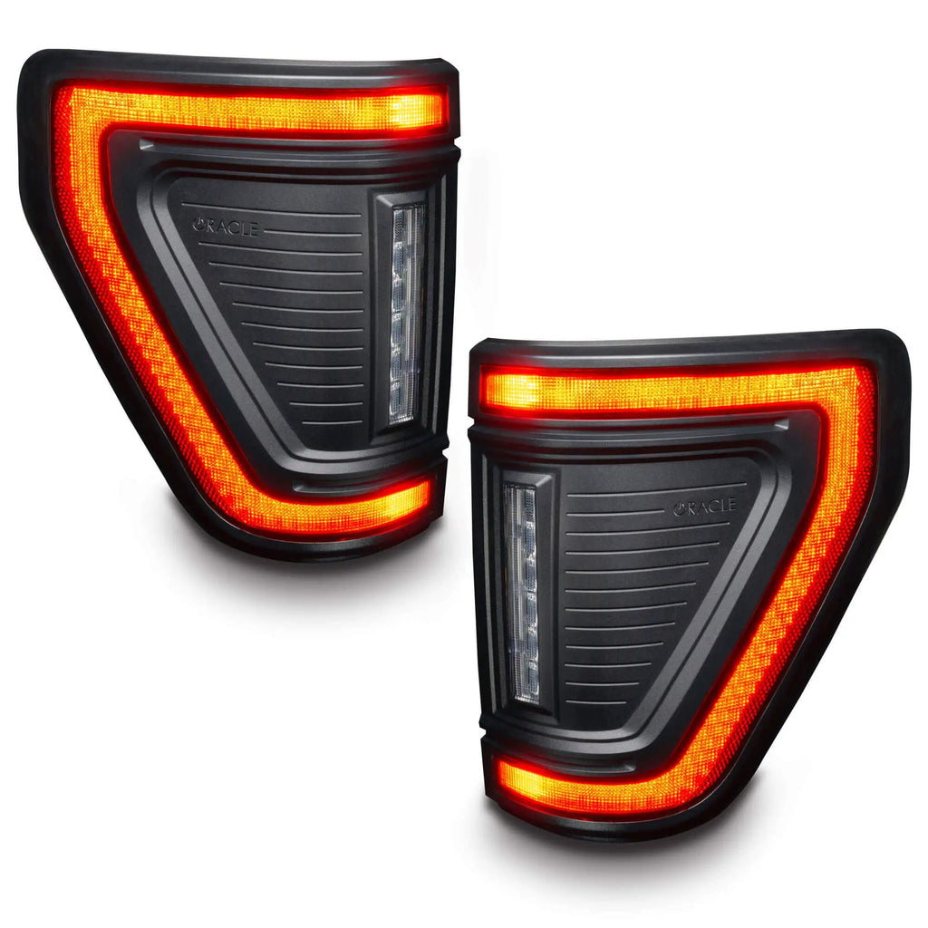 ORACLE Lighting Flush Style LED Tail Lights for 2021-2023 Ford F-150 by Oracle Lighting