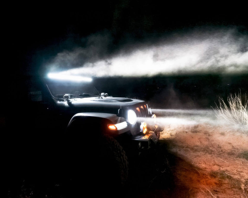 Integrated Windshield Roof LED Light Bar System for Wrangler JL / Gladiator JT by Oracle Lighting