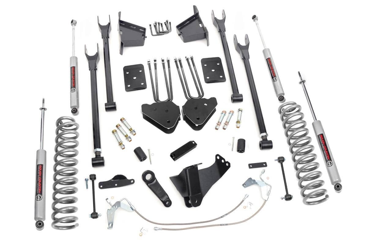 8 Inch Lift Kit | 4 Link | Ford F-250/F-350 Super Duty 4WD (2008-2010) by Rough Country