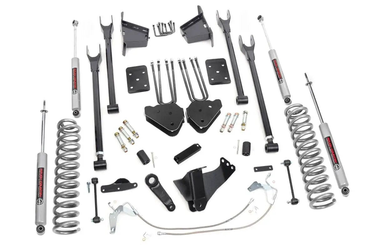 8 Inch Lift Kit | 4 Link | Ford F-250/F-350 Super Duty 4WD (2008-2010) by Rough Country