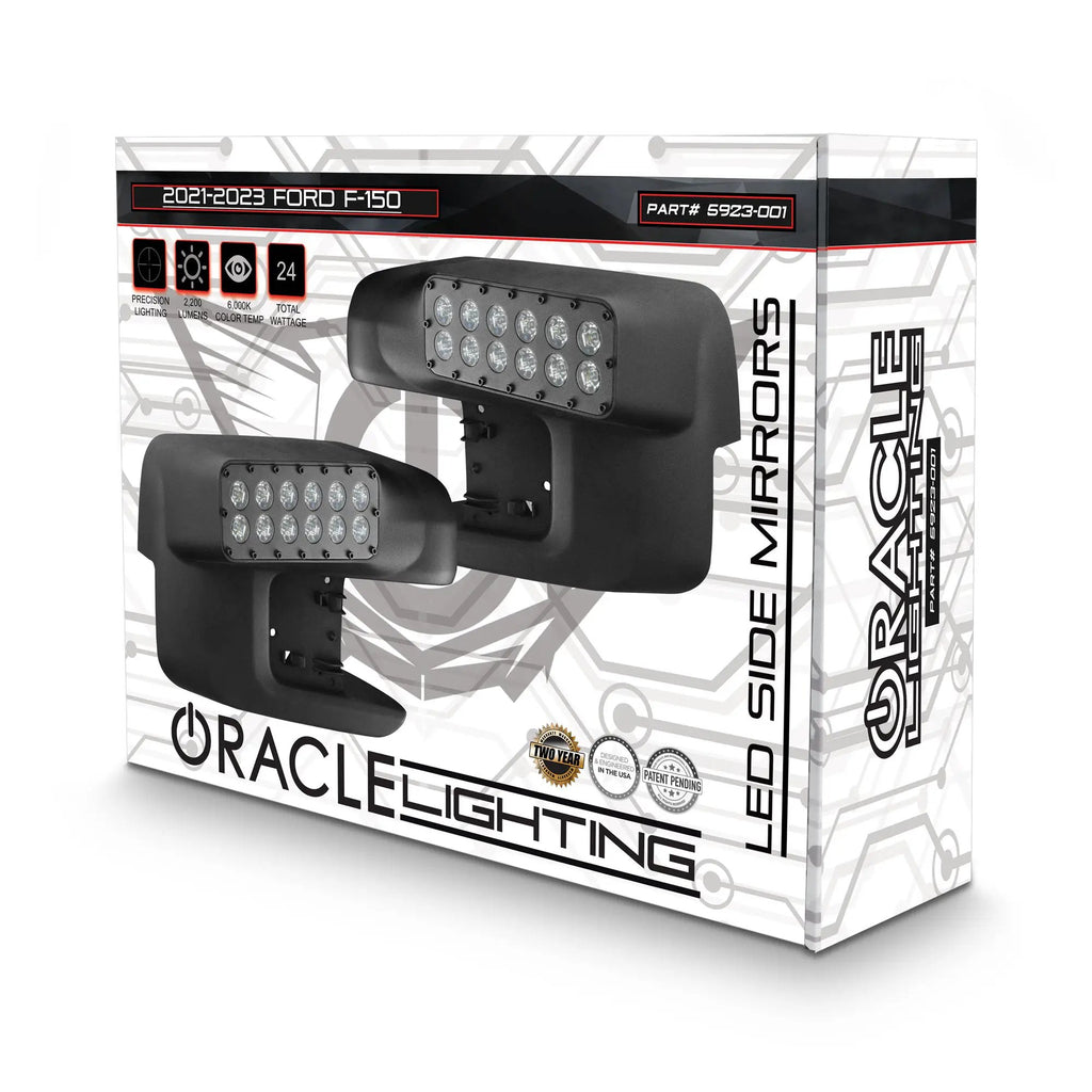 ORACLE Lighting 2021-2025 Ford F-150 LED Off-Road Side Mirror Ditch Lights by Oracle Lighting