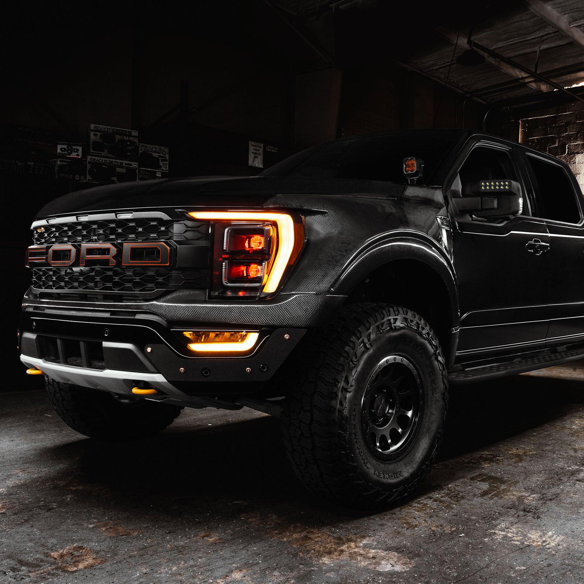 ORACLE Lighting 2021-2025 Ford F-150 LED Off-Road Side Mirror Ditch Lights by Oracle Lighting