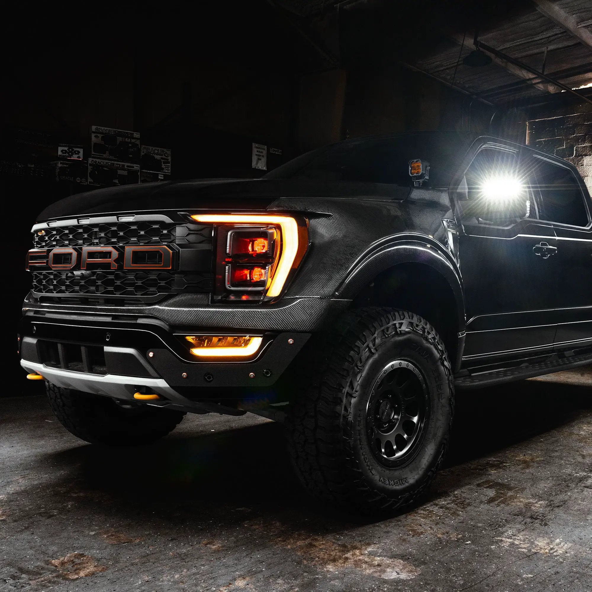 ORACLE Lighting 2021-2025 Ford F-150 LED Off-Road Side Mirror Ditch Lights by Oracle Lighting