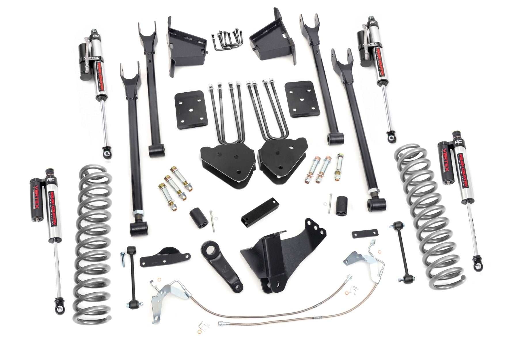 8 Inch Lift Kit | 4 Link | Vertex | Ford F-250/F-350 Super Duty 4WD (08-10) by Rough Country