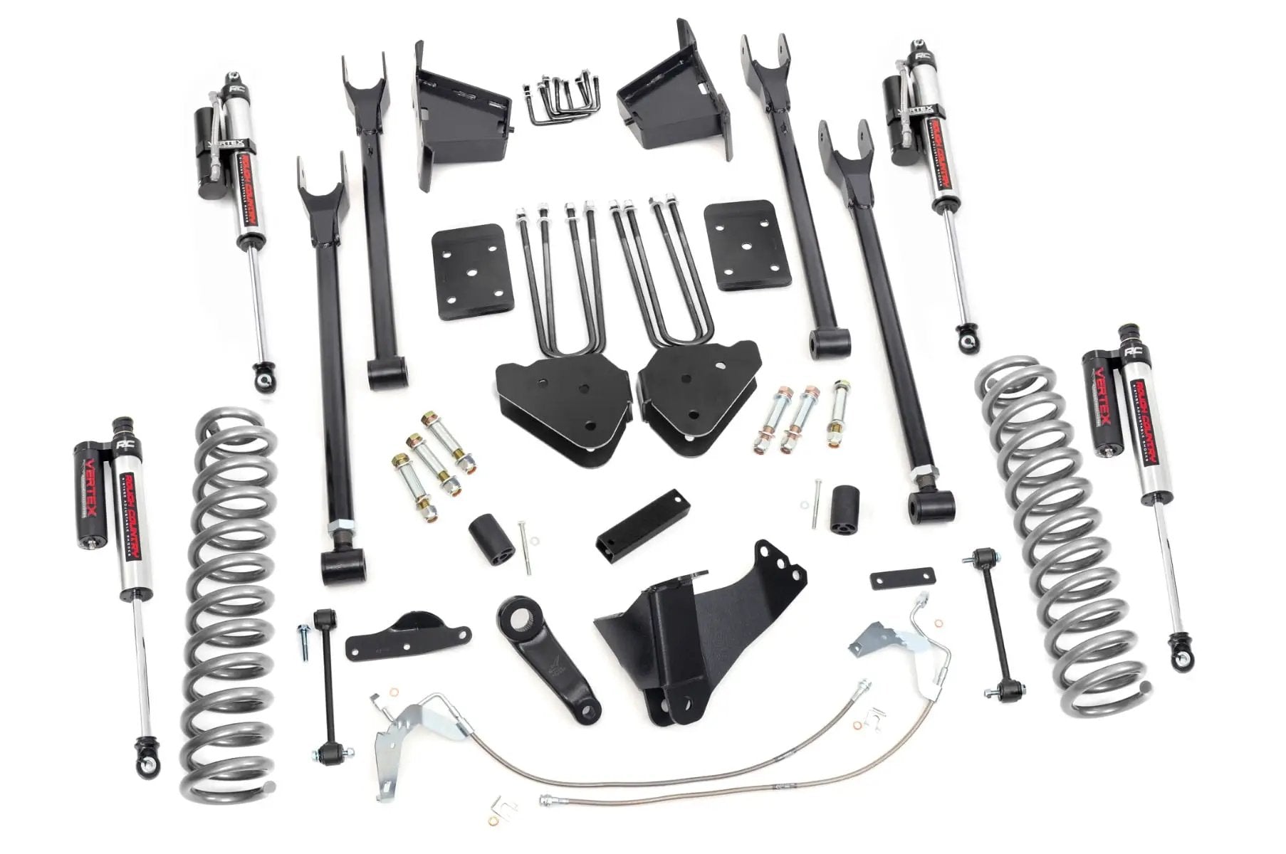 8 Inch Lift Kit | 4 Link | Vertex | Ford F-250/F-350 Super Duty 4WD (08-10) by Rough Country
