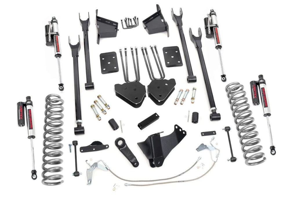 8 Inch Lift Kit | 4 Link | Vertex | Ford F-250/F-350 Super Duty 4WD (08-10) by Rough Country