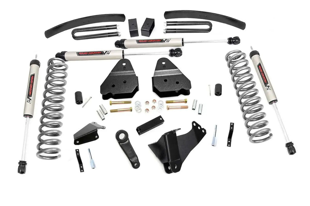 6 Inch Lift Kit | Gas | V2 | Ford F-250/F-350 Super Duty 4WD (2005-2007) by Rough Country
