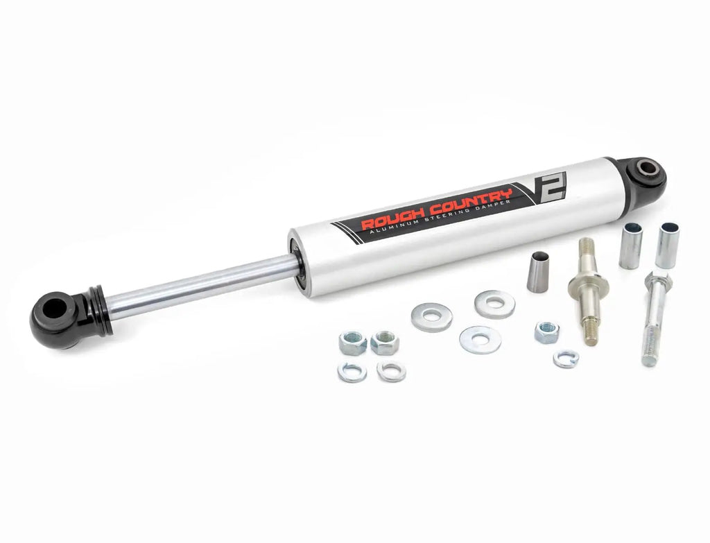 V2 Steering Stabilizer | Ram 2500 (94-12)/3500 (11-12) 4WD by Rough Country