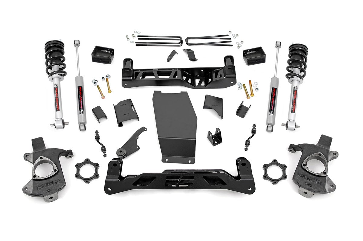 5 Inch Lift Kit | Cast Steel | N3 Struts | Chevy/GMC 1500 (14-18 & Classic) by Rough Country