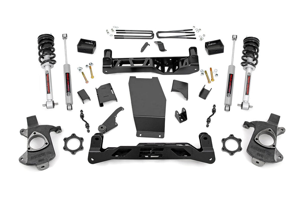 5 Inch Lift Kit | Alum/Stamp Steel | N3 Struts | Chevy/GMC 1500 (14-18 & Classic) by Rough Country