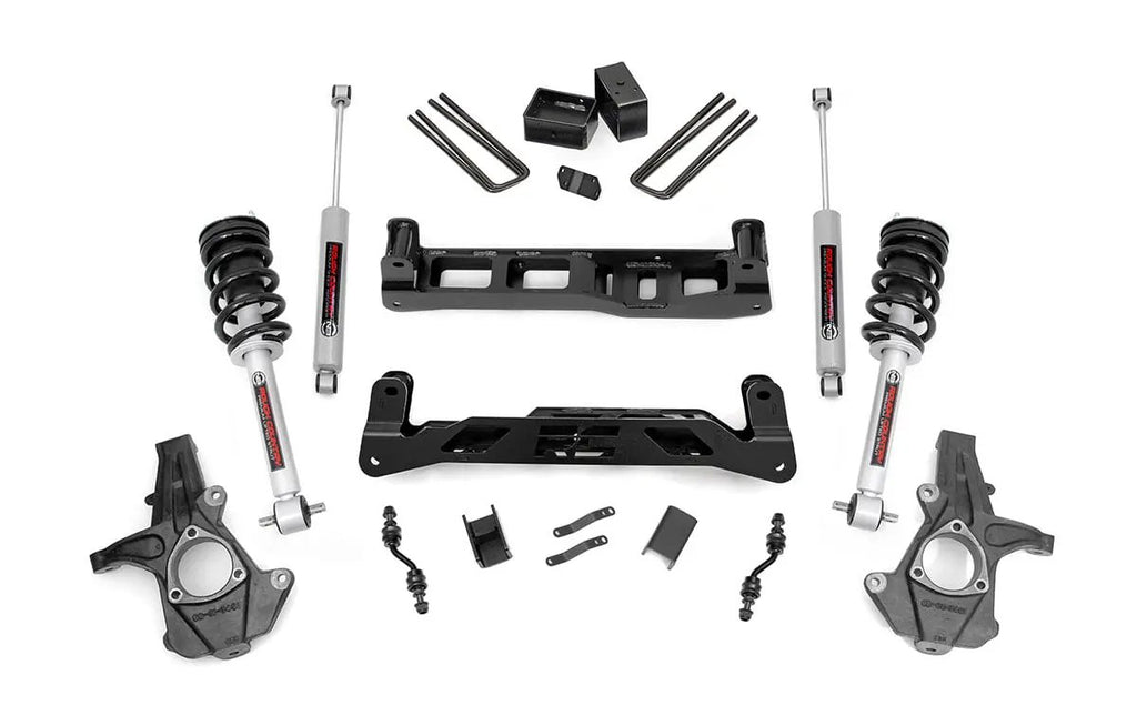 5 Inch Lift Kit | Alu/Stamp Steel | N3 Struts | Chevy/GMC 1500 (14-18 & Classic) by Rough Country
