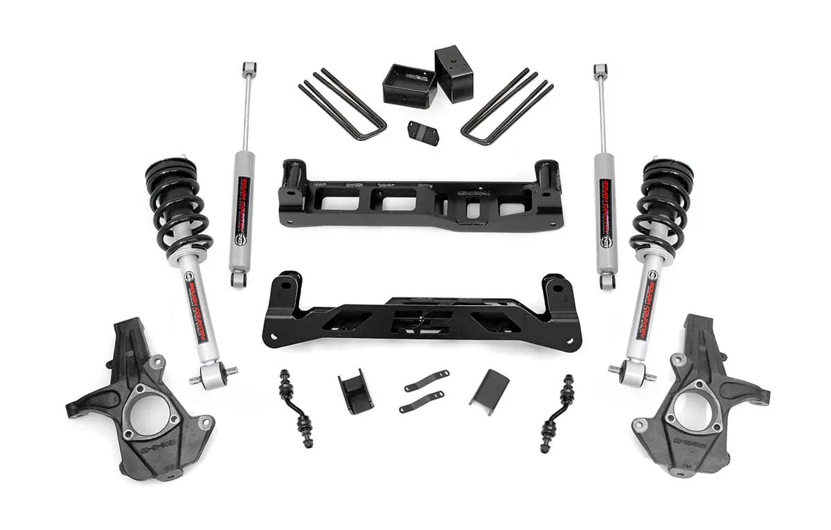 5 Inch Lift Kit | Alu/Stamp Steel | N3 Struts | Chevy/GMC 1500 (14-18 & Classic) by Rough Country