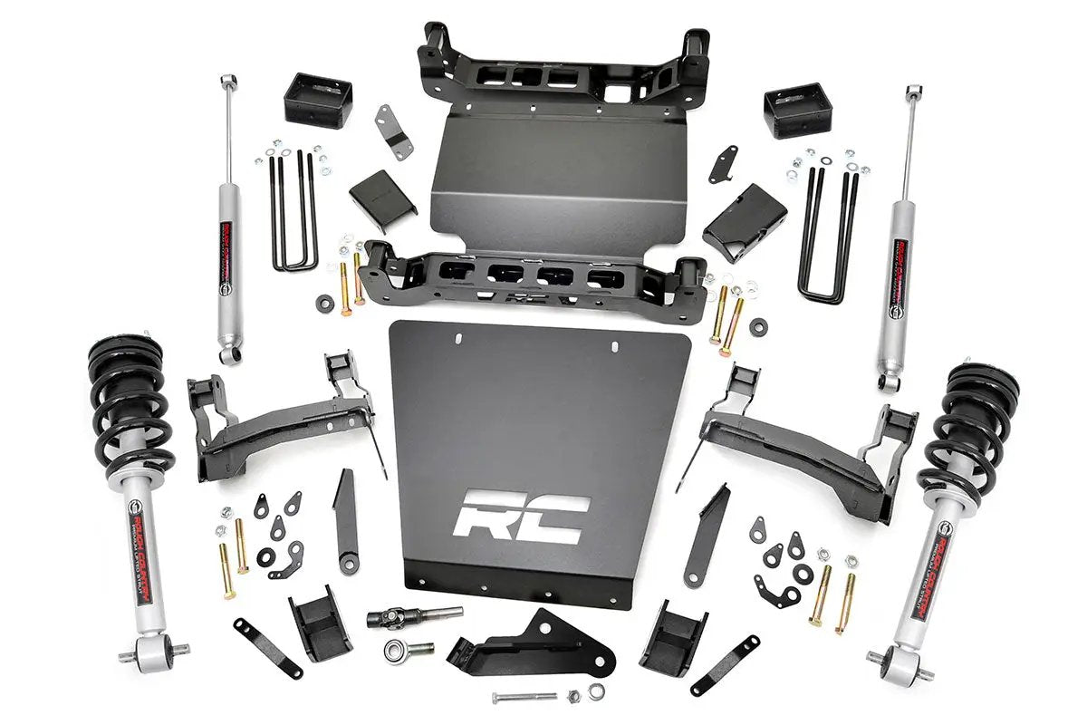 5 Inch Lift Kit | Bracket | N3 Struts | Chevy/GMC 1500 (14-18 & Classic) by Rough Country
