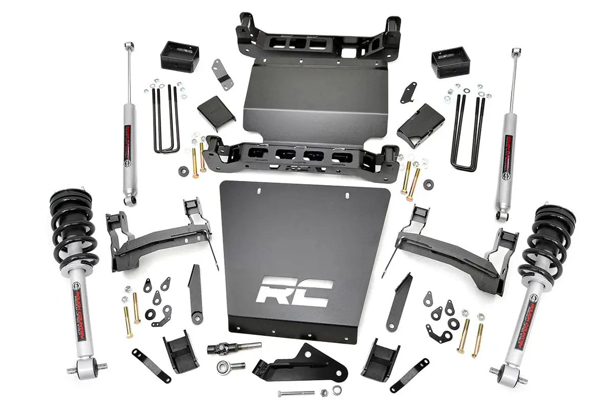 5 Inch Lift Kit | Bracket | N3 Struts | Chevy/GMC 1500 (14-18 & Classic) by Rough Country