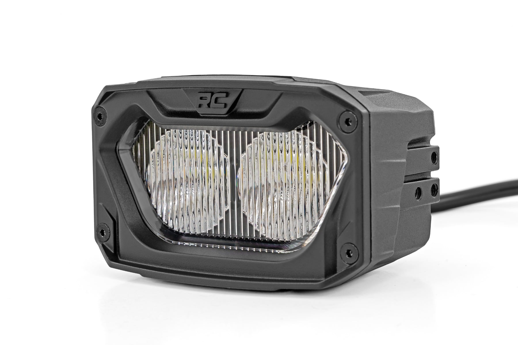 5 Inch Light Pods | White/Amber DRL | Flood | Pair by Rough Country