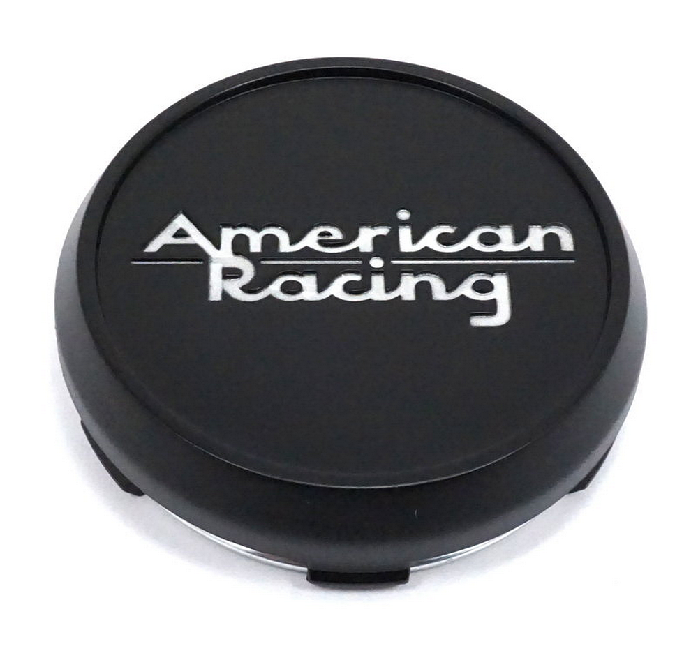 AR CAP SNAP-IN - SATIN BLACK/CHROME by American Racing