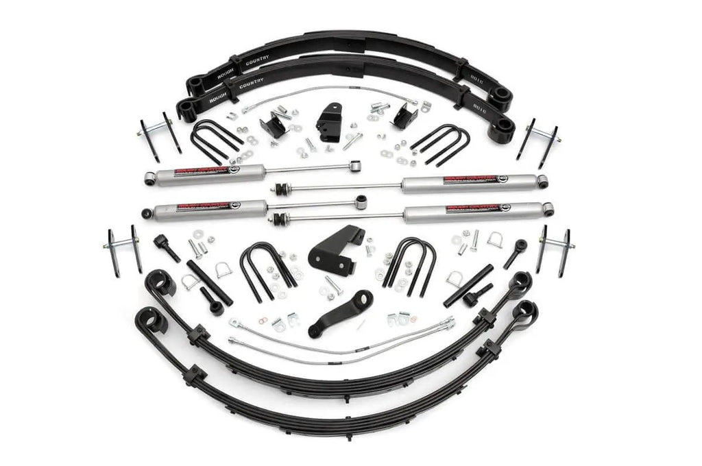 6 Inch Lift Kit | Manual Steer | Jeep Wrangler YJ 4WD (1987-1995) by Rough Country
