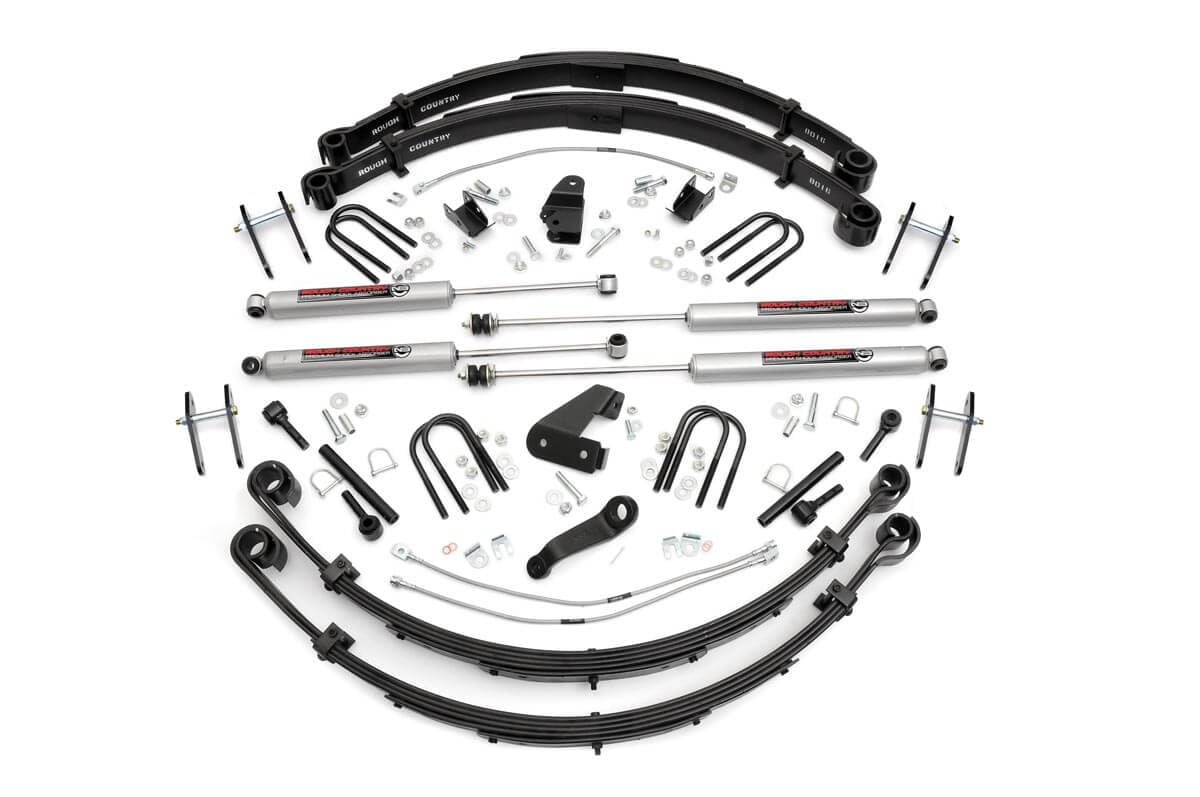 6 Inch Lift Kit | Manual Steer | Jeep Wrangler YJ 4WD (1987-1995) by Rough Country