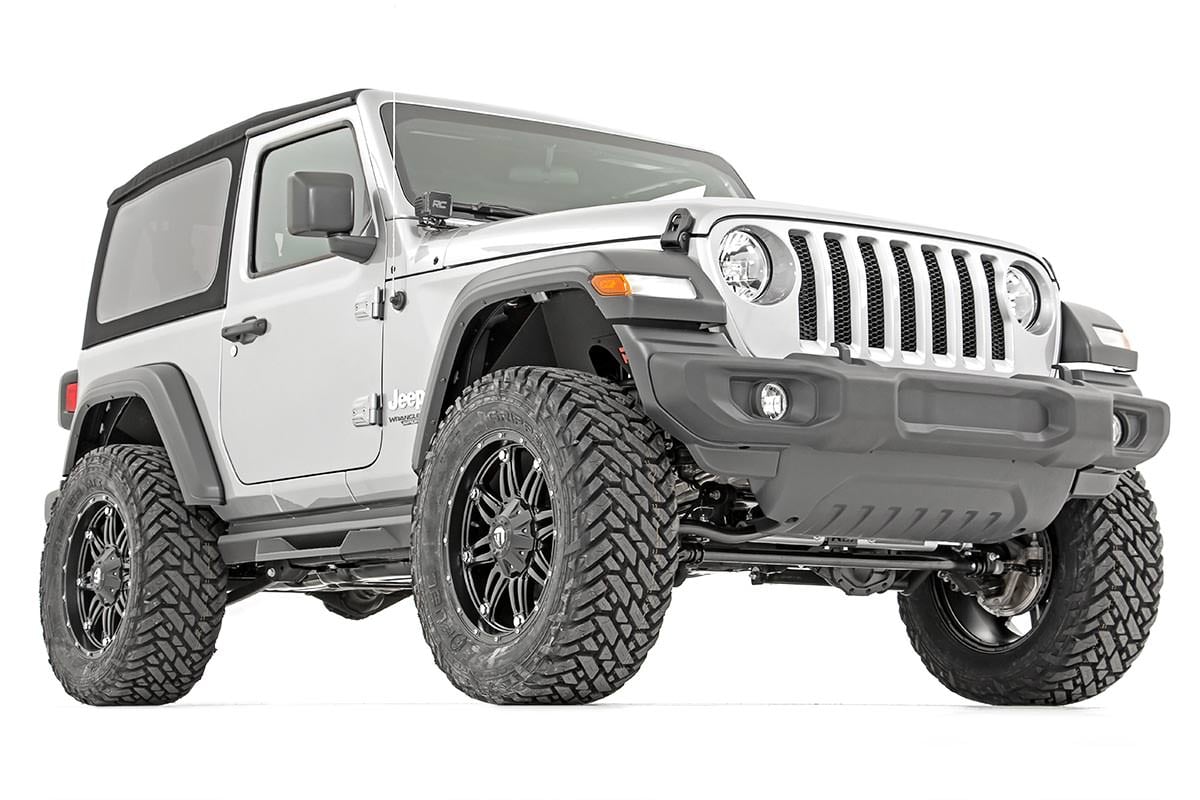 3.5 Inch Lift Kit | C/A Drop | Front D/S | M1 | Jeep Wrangler JL Rubicon (18-23) by Rough Country