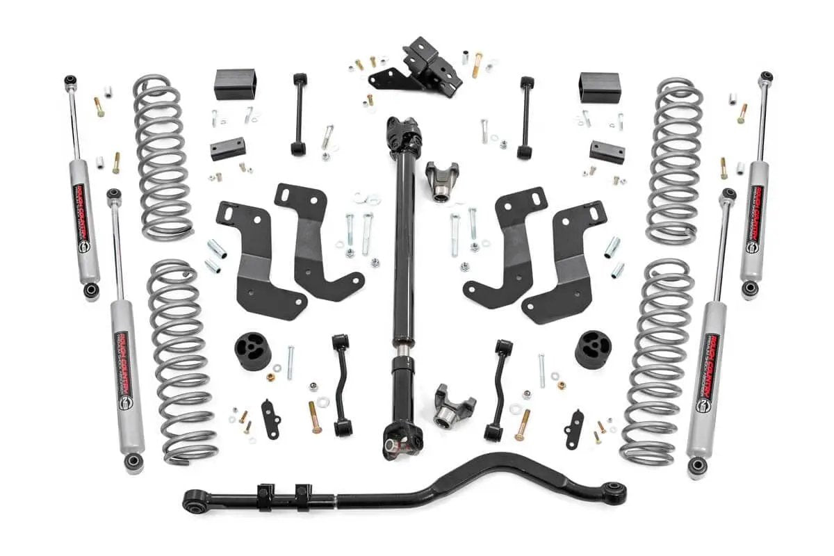 3.5 Inch Lift Kit | C/A Drop | FR D/S | Jeep Wrangler JL 4WD (2024-2026) by Rough Country