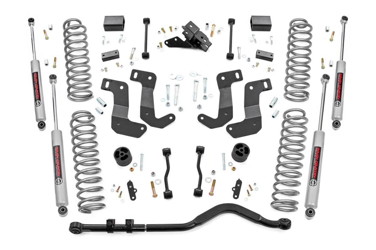 3.5 Inch Lift Kit | C/A Drop | 2-Door | Jeep Wrangler JL 4WD (2018-2023) by Rough Country
