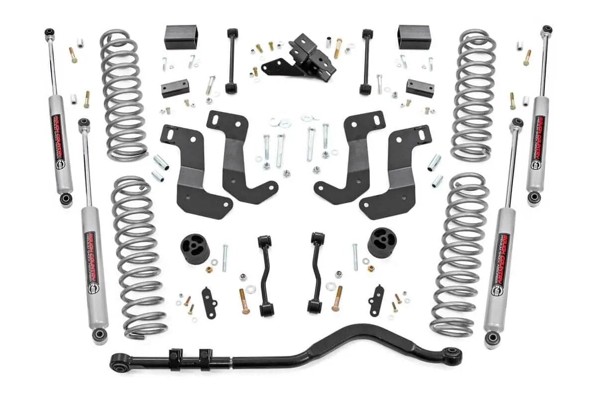 3.5 Inch Lift Kit | C/A Drop | 2-Door | Jeep Wrangler JL 4WD (2024-2026) by Rough Country