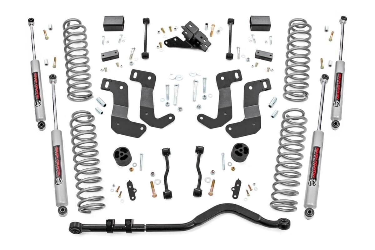 3.5 Inch Lift Kit | C/A Drop | 2-Door | Jeep Wrangler JL 4WD (2024-2026) by Rough Country