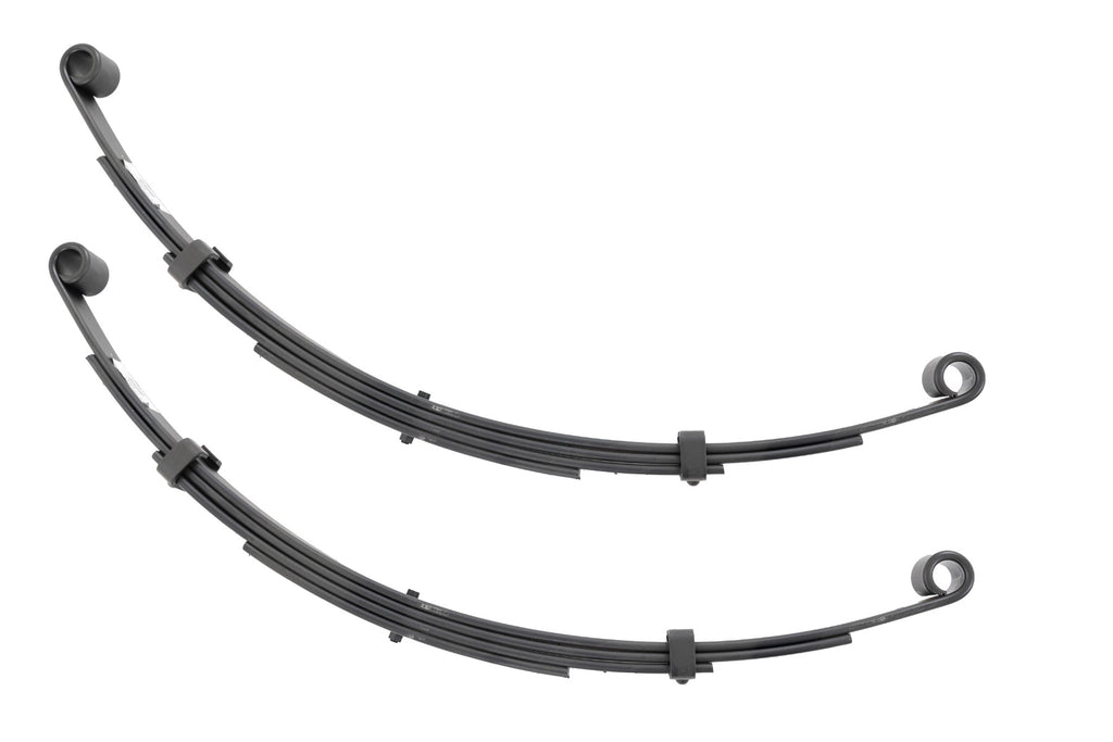Front Leaf Springs | 4" Lift | Pair | International Scout II 4WD (1971-1980) by Rough Country