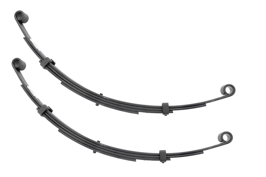 Front Leaf Springs | 4" Lift | Pair | International Scout II 4WD (1971-1980) by Rough Country