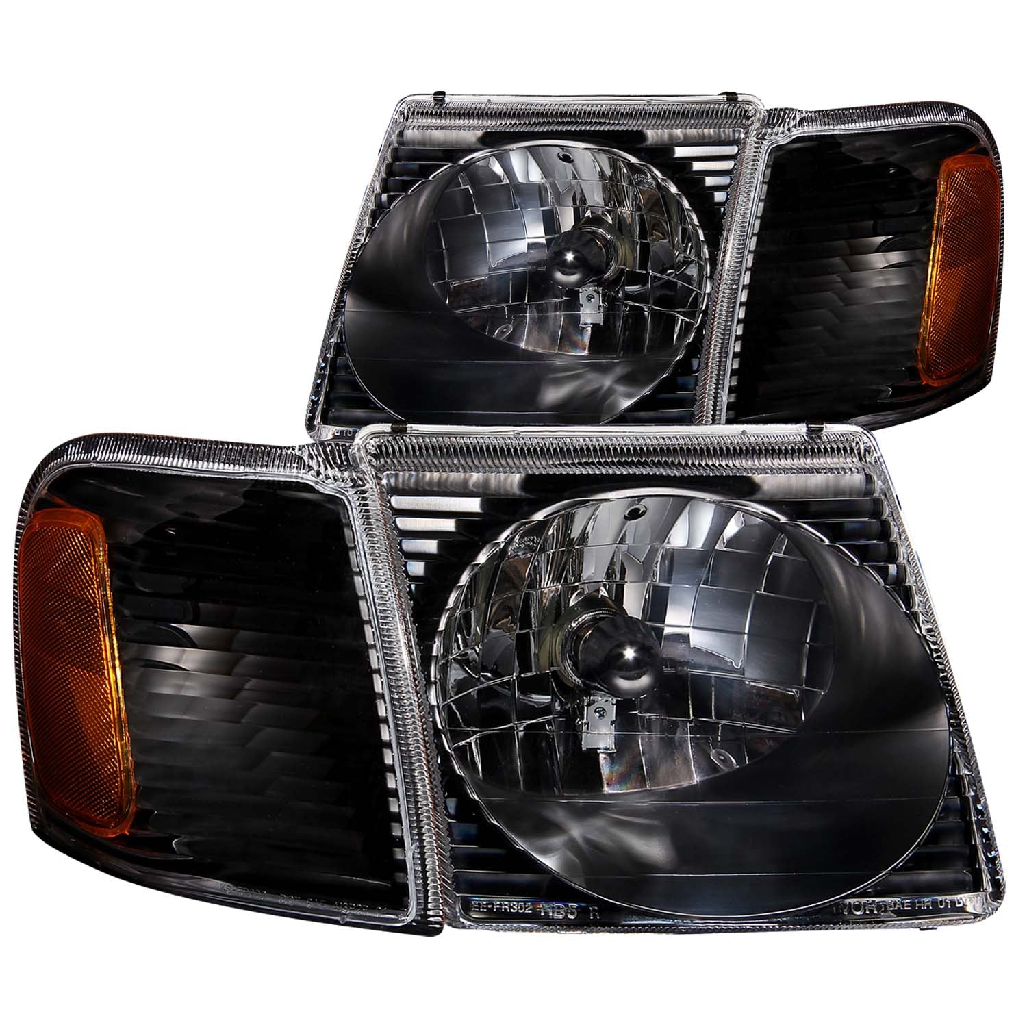 Crystal Headlight Set by ANZO USA
