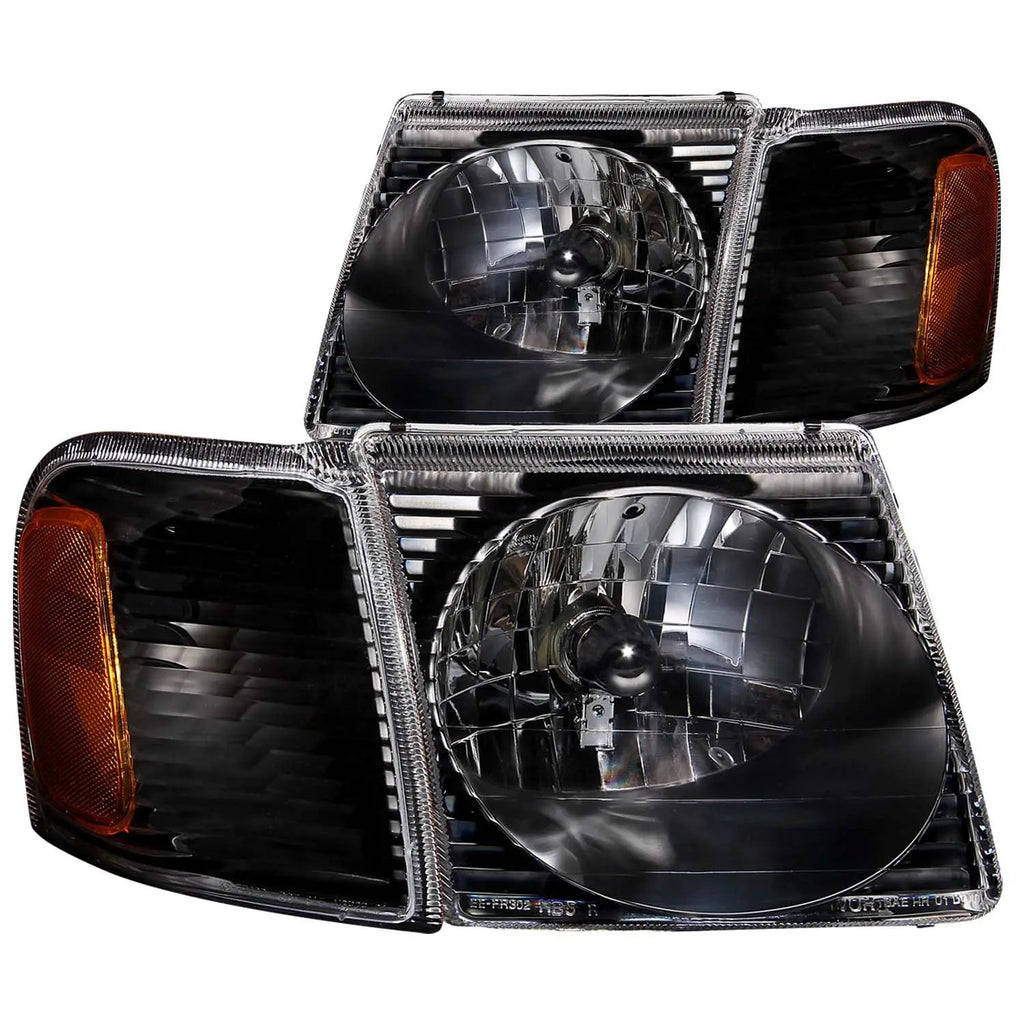 Crystal Headlight Set by ANZO USA