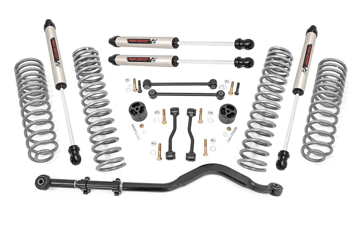 3.5 Inch Lift Kit | Springs | V2 | Jeep Gladiator JT 4WD (2024-2026) by Rough Country