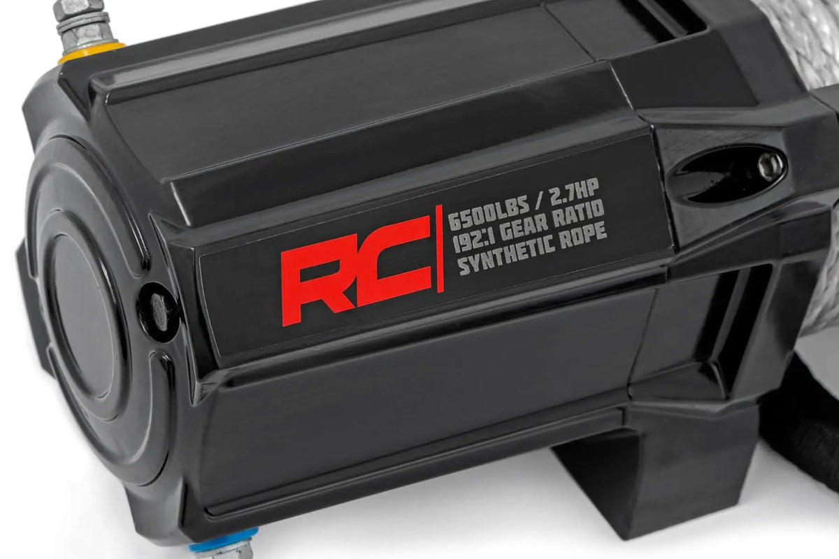 6500-LB Winch W/ Remote | UTV | Synthetic Rope