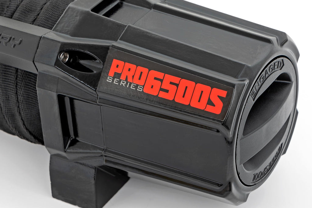 6500-LB Winch W/ Remote | UTV | Synthetic Rope by Rough Country