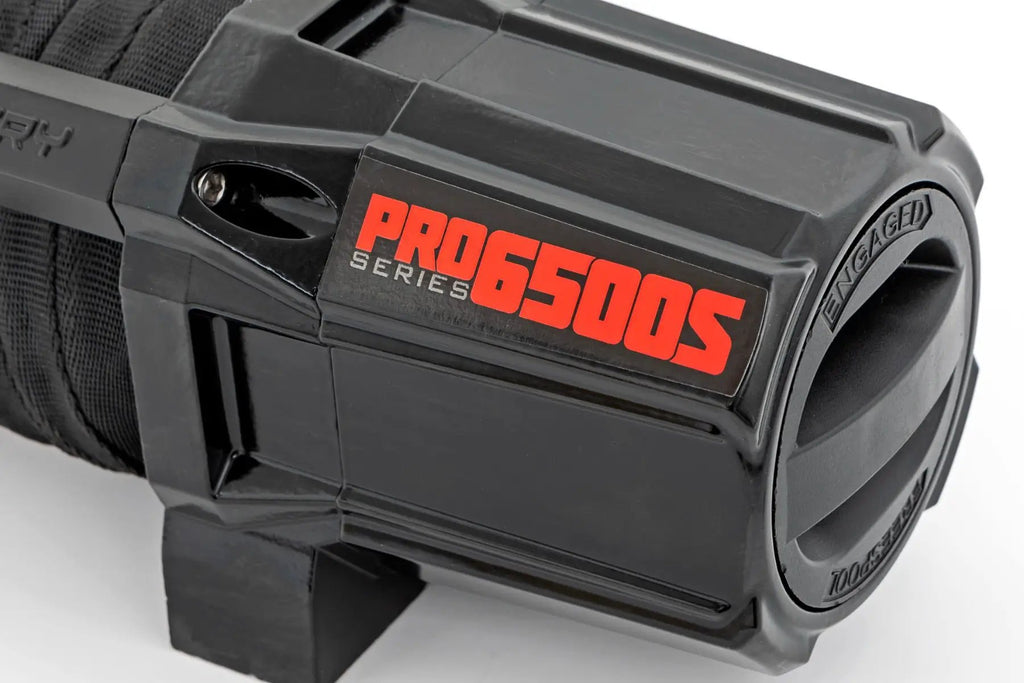 6500-LB Winch W/ Remote | UTV | Synthetic Rope by Rough Country