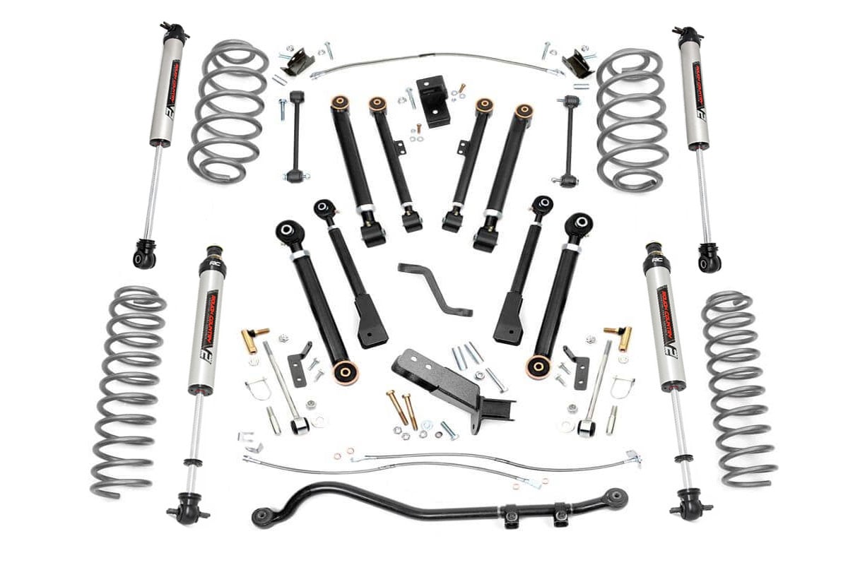 4 Inch Lift Kit | X-Series | V2 | Jeep Wrangler TJ (97-06)/Wrangler Unlimited (04-06) by Rough Country