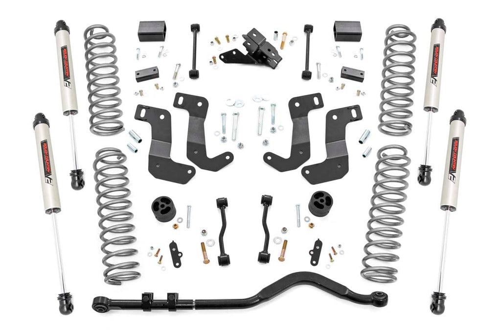 3.5 Inch Lift Kit | C/A Drop | Stage 1 | V2 | Jeep Wrangler Unlimited (18-23) by Rough Country