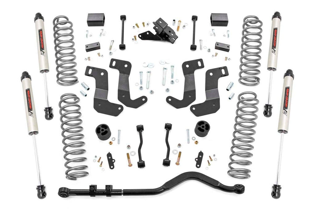 3.5 Inch Lift Kit | C/A Drop | Stage 1 | V2 | Jeep Wrangler Unlimited (24-26) by Rough Country