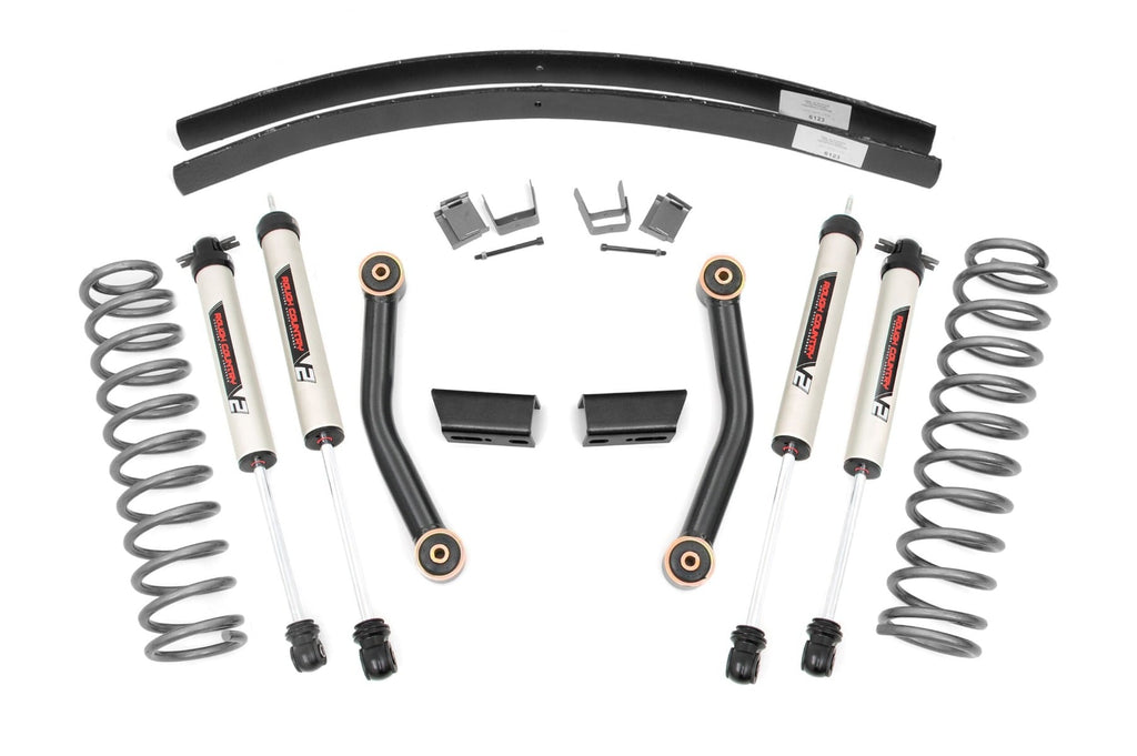 3 Inch Lift Kit | SII | RR AAL | V2 Shocks | Jeep Cherokee XJ 2WD/4WD (84-01) by Rough Country