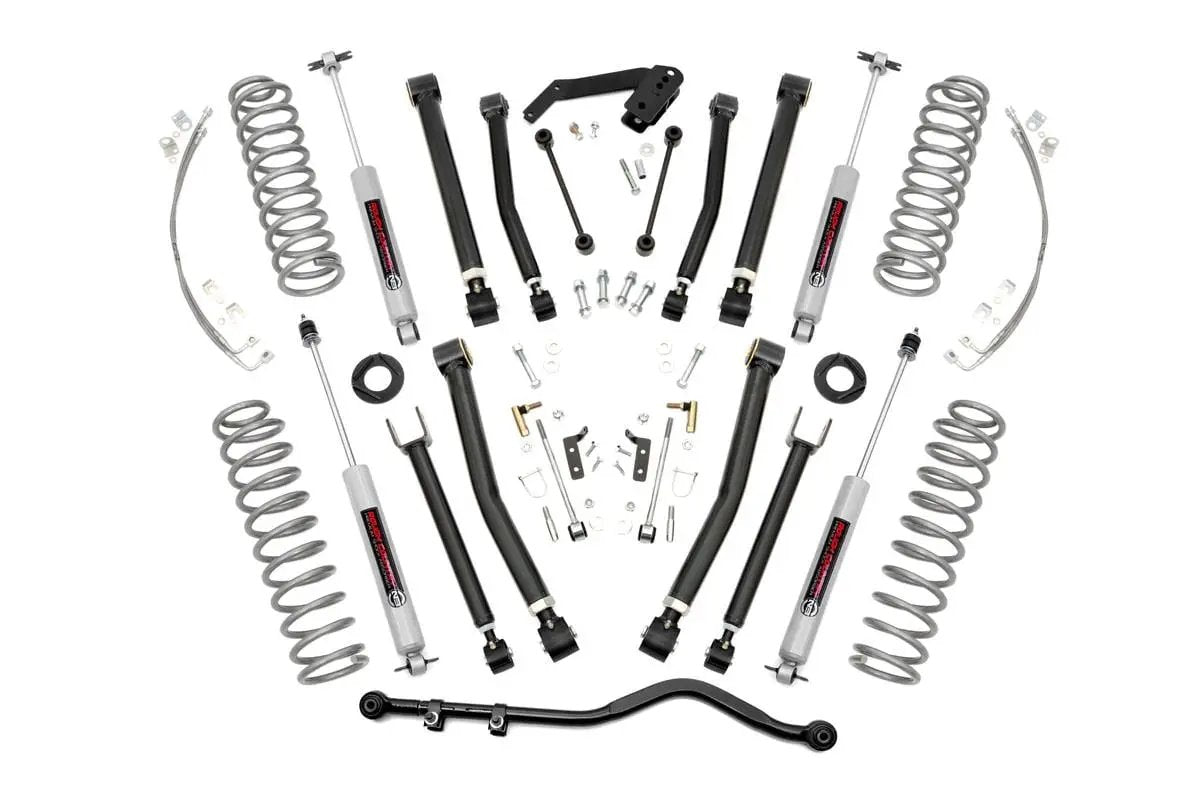 4 Inch Lift Kit | X-Series | Jeep Wrangler Unlimited 2WD/4WD (2007-2018) by Rough Country