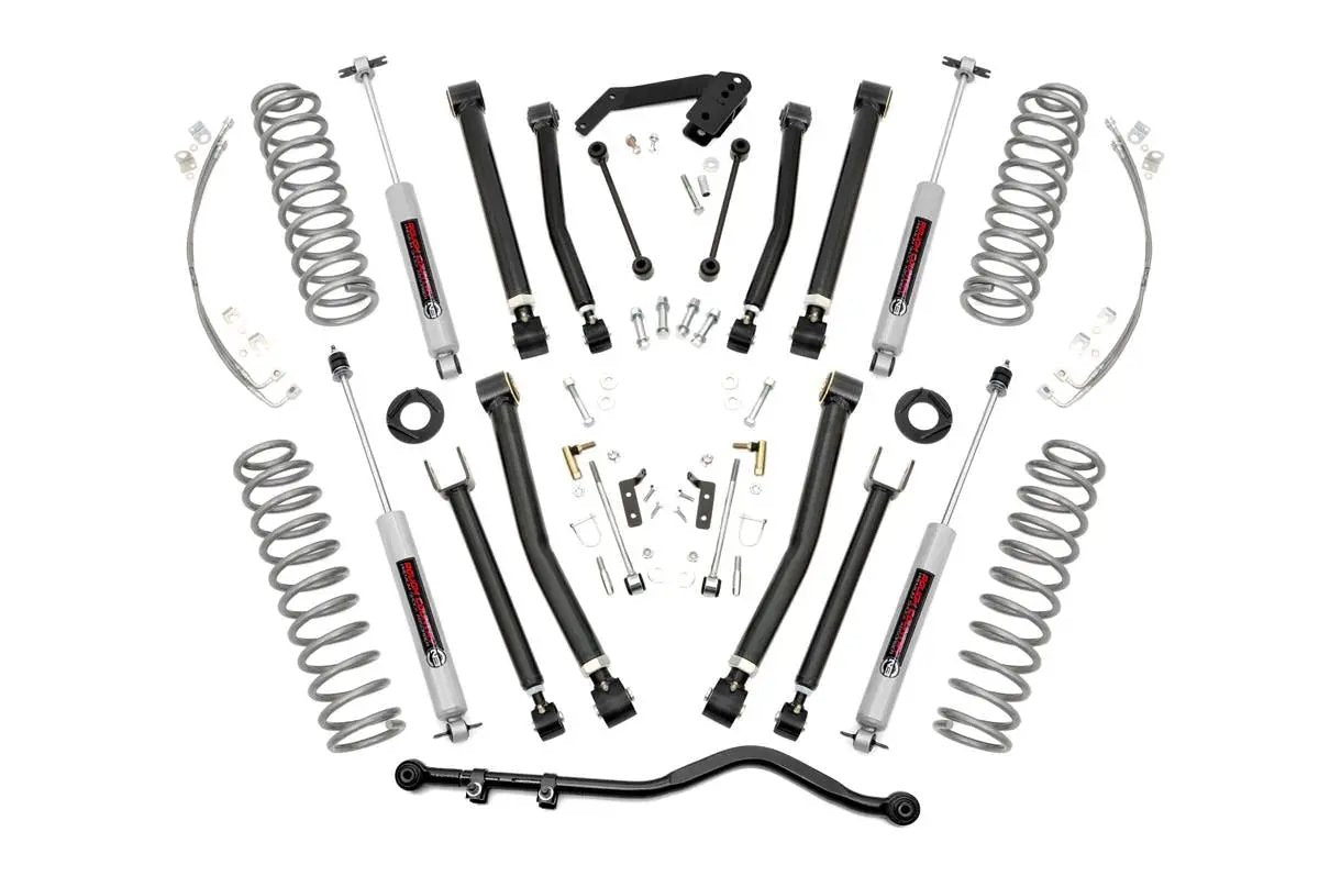 4 Inch Lift Kit | X-Series | Jeep Wrangler JK 4WD (2007-2018) by Rough Country